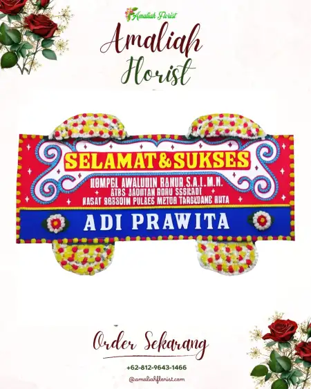 Papan Bunga Ucapan Selamat Cipulus